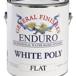 All Paint Products Enduro Poly Products General Finishes Enduro White Poly Flat