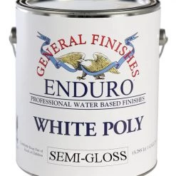 All Paint Products General Finishes Enduro White Poly Semi-Gloss