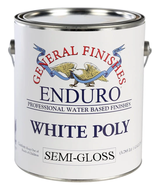 All Paint Products General Finishes Enduro White Poly Semi-Gloss 3 All Paint Products General Finishes Enduro White Poly Semi-Gloss