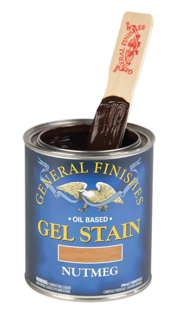 General Finishes Nutmeg Gel Stain 3 General Finishes Nutmeg Gel Stain