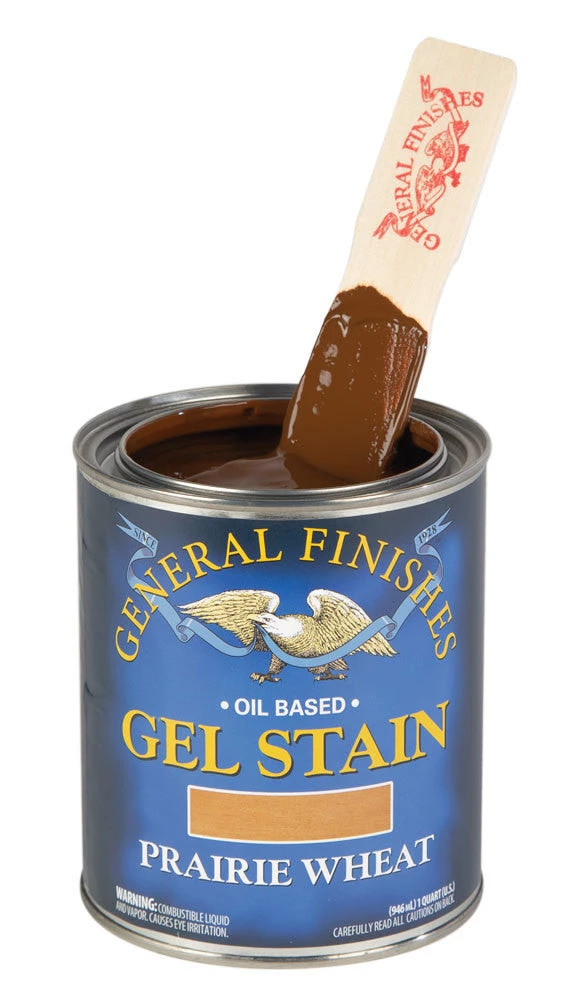 General Finishes Prairie Wheat Gel Stain 3 General Finishes Prairie Wheat Gel Stain