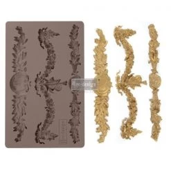 Prima Re-Design Glorious Garland Silicone Mold Redesign With Prima Decor Mould Decor Moulds