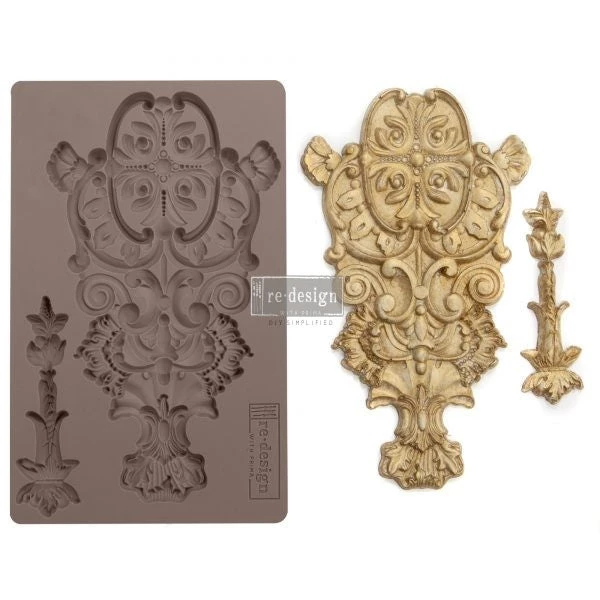 Prima Re-Design Golden Emblem Silicone Mold Redesign With Prima Decor Mould 3 Prima Re-Design Golden Emblem Silicone Mold Redesign With Prima Decor Mould