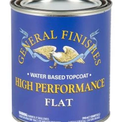General Finishes High Performance Flat Topcoat High Performance Topcoats