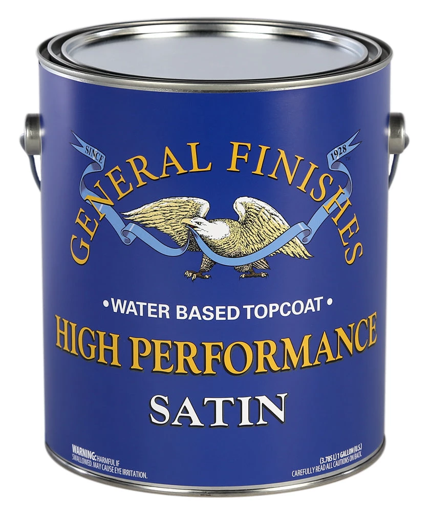 General Finishes High Performance Satin Topcoat High Performance Topcoats 5 General Finishes High Performance Satin Topcoat High Performance Topcoats