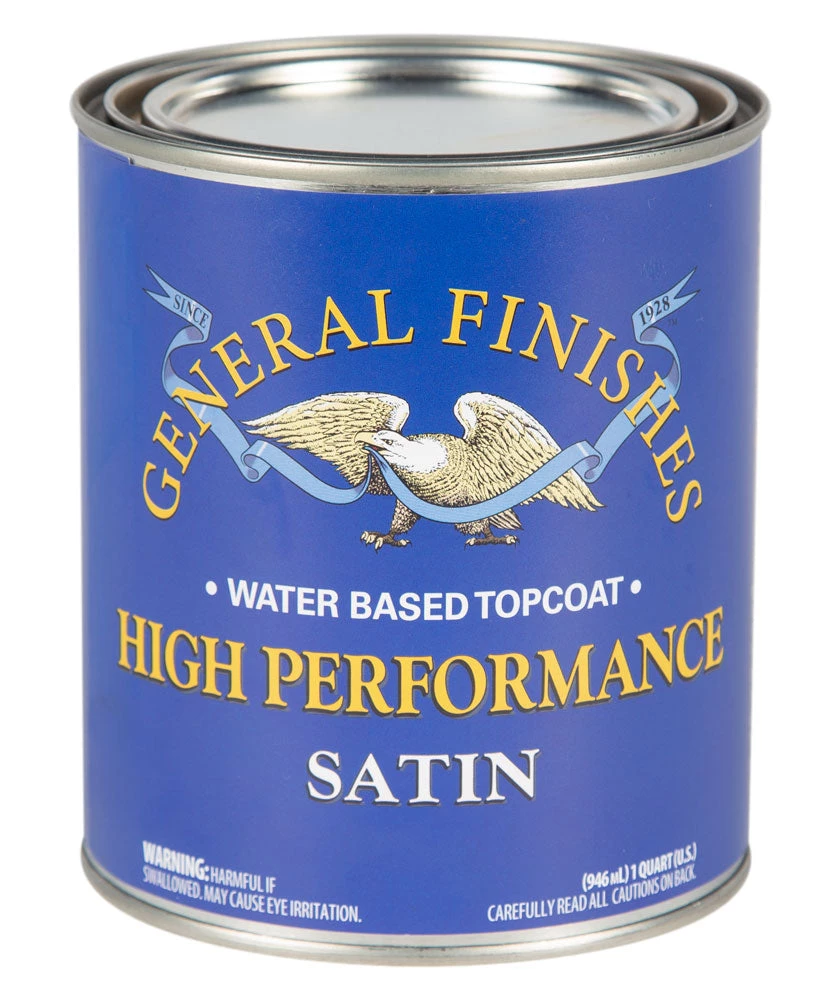 General Finishes High Performance Satin Topcoat High Performance Topcoats 4 General Finishes High Performance Satin Topcoat High Performance Topcoats