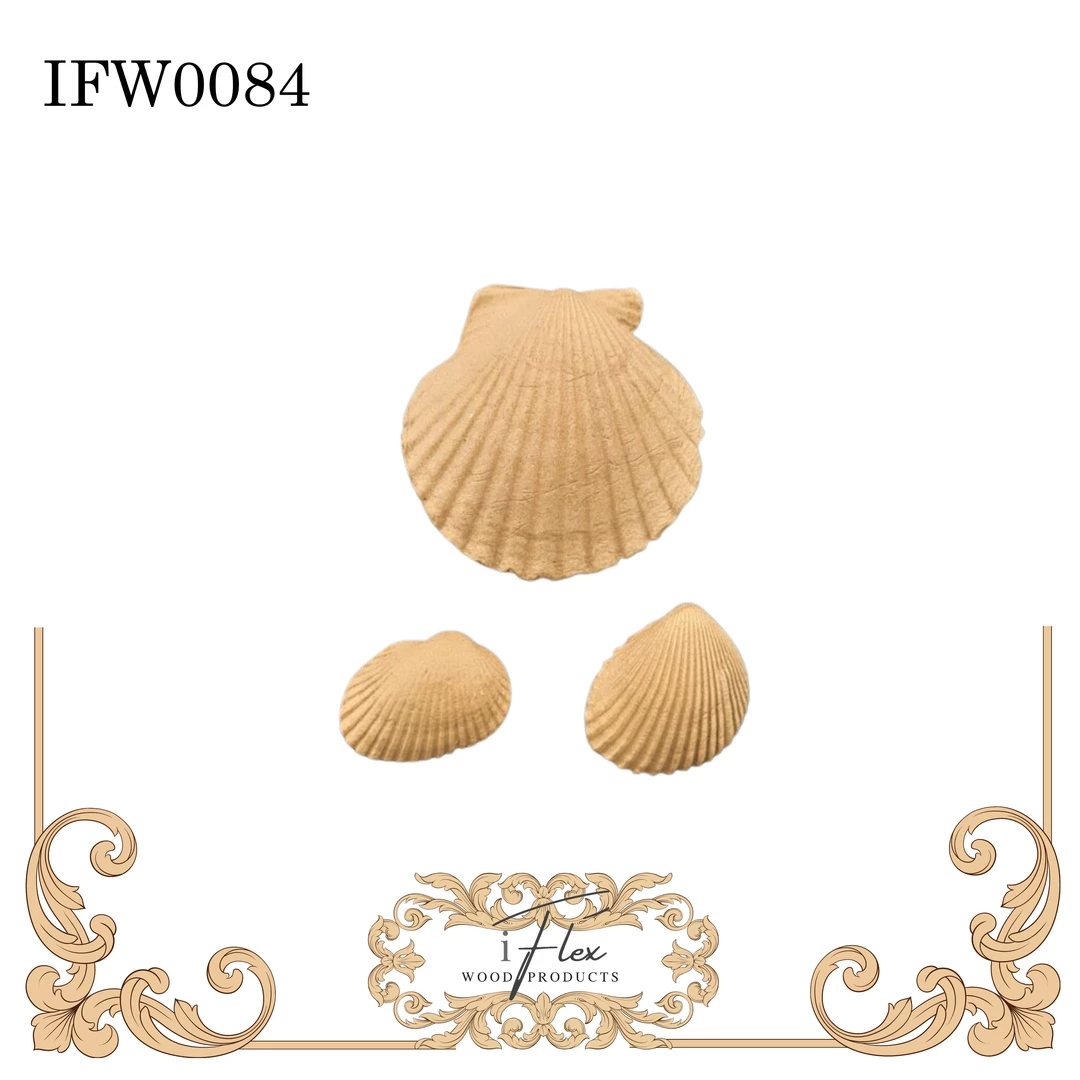 IFlex Wood Products Sea Shell Mouldings IFW 0084 Nautical 3 IFlex Wood Products Sea Shell Mouldings IFW 0084 Nautical