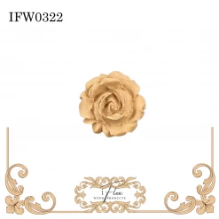 IFlex Wood Products Rose Flower Moulding IFW 0322 Flowers