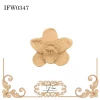 IFlex Wood Products Petal Flower Moulding IFW 0347 Flowers 1 IFlex Wood Products Petal Flower Moulding IFW 0347 Flowers