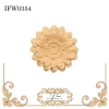 IFlex Wood Products Flowers Petal Flower Rosette IFW 0354 1 IFlex Wood Products Flowers Petal Flower Rosette IFW 0354