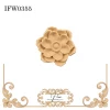 IFlex Wood Products Petal Flower Rosette IFW 0355 Flowers