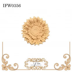 IFlex Wood Products Floral Carnation IFW 0356