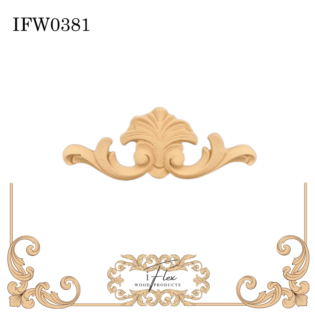 IFlex Wood Products Center Pediment Moulding IFW 0381 3 IFlex Wood Products Center Pediment Moulding IFW 0381