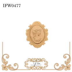 IFlex Wood Products Cameo Medallion IFW 0477