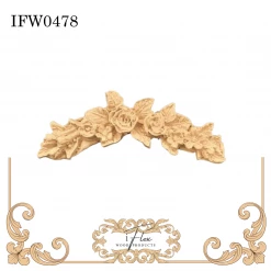 IFlex Wood Products Flower Garland Rose Swag IFW 0478 Flowers