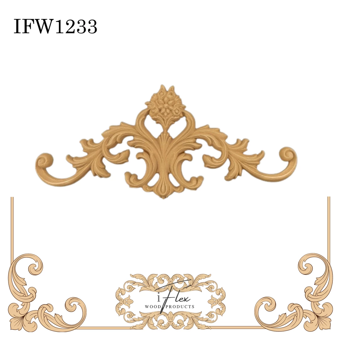 IFlex Wood Products Pediment Moulding IFW 1233 3 IFlex Wood Products Pediment Moulding IFW 1233