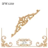 IFlex Wood Products Appliques & Cartouche Scroll Centerpiece Pediment IIFW 1259