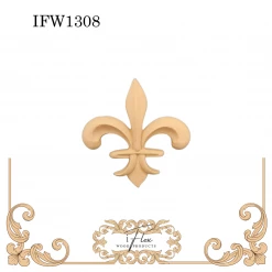 IFlex Wood Products Fleur De Lis IFW 1308