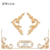 IFlex Wood Products Scrolls Corner Scroll Applique IFW 1318-1319