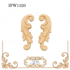 IFlex Wood Products Scroll Applique IFW 1320 Scrolls