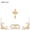 IFlex Wood Products Fleur De Lis Applique IFW 1347