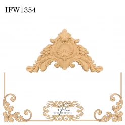IFlex Wood Products Decorative Plume IFW 1354