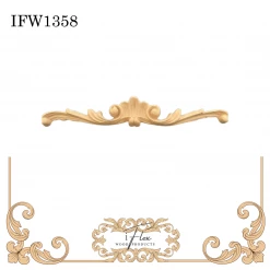 IFlex Wood Products Scroll Applique IFW 1358