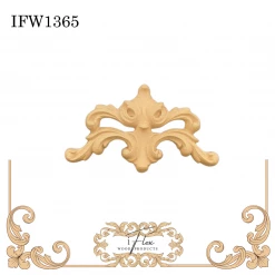 IFlex Wood Products Scroll Pediment IFW 1365