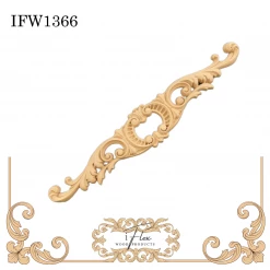 IFlex Wood Products Scroll Pediment IFW 1366