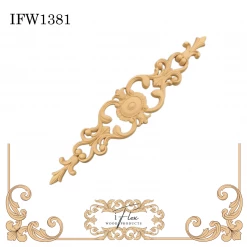 IFlex Wood Products Scroll Pediment IFW 1381