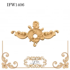 IFlex Wood Products Keyholes & Escutcheons Keyhole Lock Applique IFW 1406