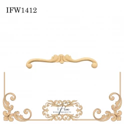 IFlex Wood Products Scroll Applique IFW 1412