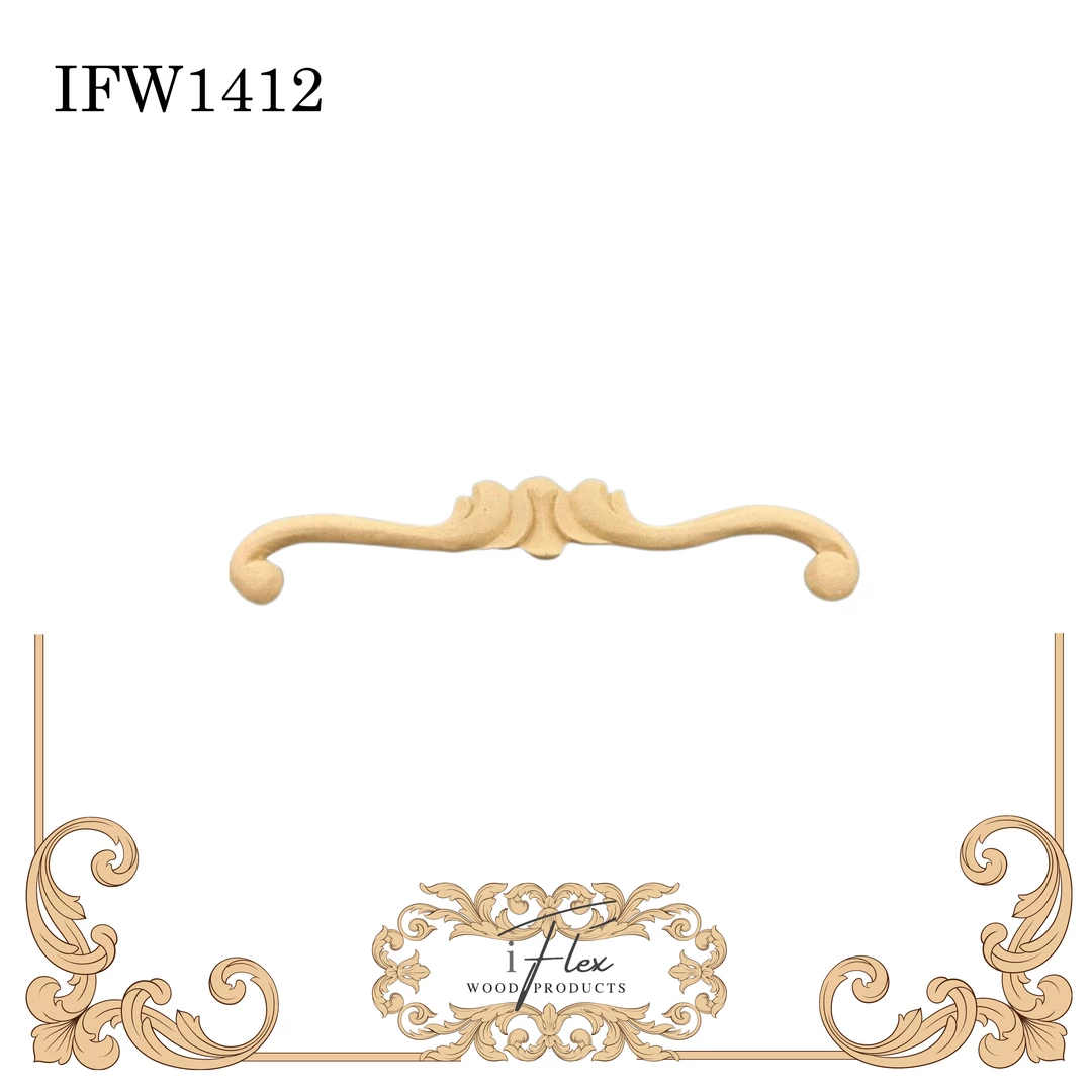 IFlex Wood Products Scroll Applique IFW 1412 3 IFlex Wood Products Scroll Applique IFW 1412