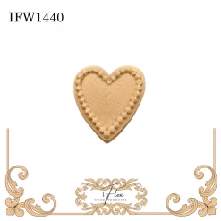 IFlex Wood Products Hearts Heart Applique IFW 1440