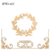 IFlex Wood Products Wreaths Laurel Wreath Applique IFW 1457