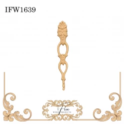 IFlex Wood Products Vertical Drops Decorative Drop Applique IFW 1639