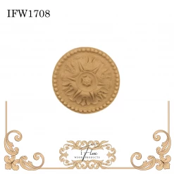 IFlex Wood Products IFW 1708 Medallions & Rosettes