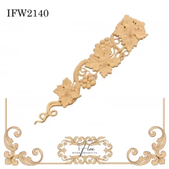 IFlex Wood Products Trellis Grape Vine Decorative Applique IFW 2140