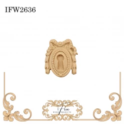 IFlex Wood Products IFW 2636 Keyholes & Escutcheons