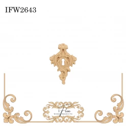 IFlex Wood Products IFW 2643 Keyholes & Escutcheons