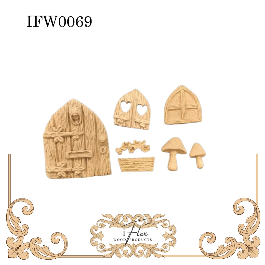 IFlex Wood Products Medieval Door Mouldings IFW 0069 3 IFlex Wood Products Medieval Door Mouldings IFW 0069