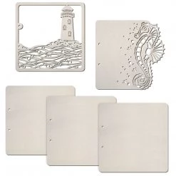 Ciao Bella Lighthouse 5 Piece Scrapbooking Album Binding Art Pages Newly Added Products!