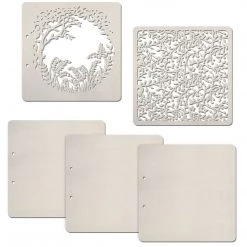 Ciao Bella Meadow 5 Piece Scrapbooking Album Binding Art Pages