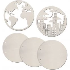 Ciao Bella Traveler 5 Piece Scrapbooking Album Binding Art Pages Newly Added Products!