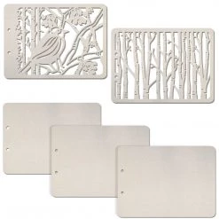 Ciao Bella Newly Added Products! Berries 5 Piece Scrapbooking Album Binding Art Pages