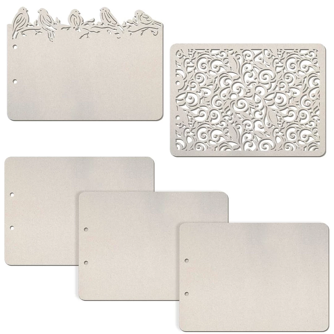 Ciao Bella Newly Added Products! Little Birds 5 Piece Scrapbooking Album Binding Art Pages 3 Ciao Bella Newly Added Products! Little Birds 5 Piece Scrapbooking Album Binding Art Pages
