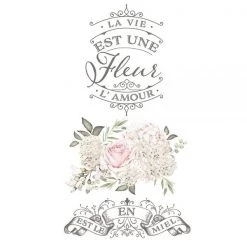 Prima Re-Design LA VIE EST UNE FLEUR 17 ″X 27″