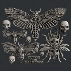 All Paint Products Lover Of Darkness Silicone Mold By Zuri