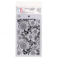 Roma - Texture Stencil 5x8 By Ciao Bella Stencil Art 5x8 Stencils