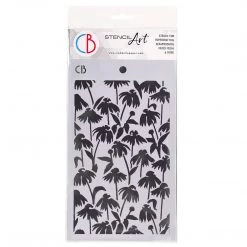 5x8 Stencils Daisies - Texture Stencil 5x8 By Ciao Bella Stencil Art